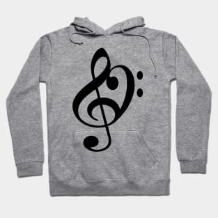 Bass is in Treble Hoodie